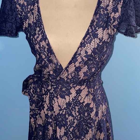 Combinaison Romper The Jetset Diaries Navy Dentelle - Taille XS - Neuf Sans étiquettes